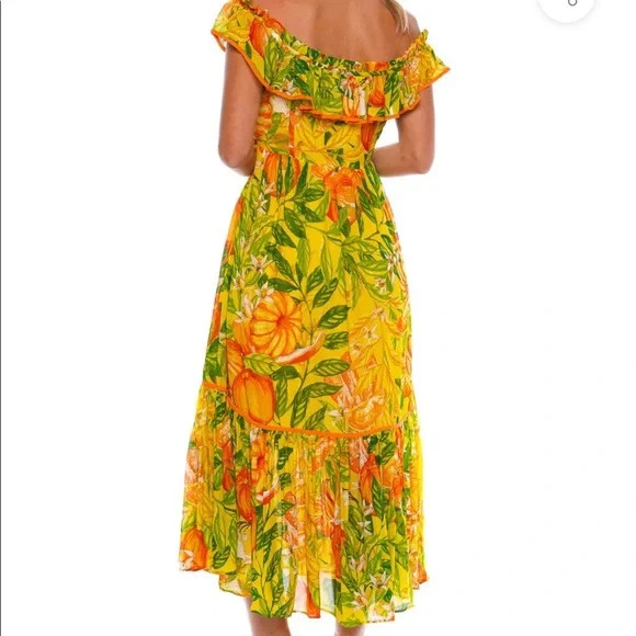 NWT Farm Rio Tangerines Dress - Picture 6 of 14